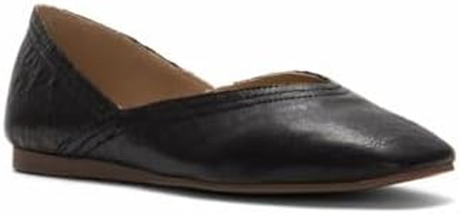 Lucky Brand Women's Alba Ballet Flat, Black, 9