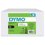 DYMO® Authentic LW Mailing Address Labels for LabelWriter™ Label Printers, (1-1/8" x 3-1/2"), 3 Rolls of 350 (1050 Total)