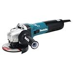 Makita GA5091X01 5" Variable Speed Angle Grinder (15.0-Amp) with SJS II, AFT, Lock-On, Mechanical Brake & Slide Switch