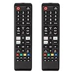 【Pack of 2】 New Universal Remote Control Compatible with All Brands of Smart TVs Remote with Easy Setup Functionality