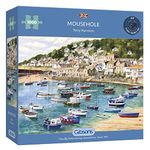 Mousehole | 1000 Piece Jigsaw Puzzle | Cornwall Coastal Puzzle | Terry Harrison | Sustainable Jigsaw Puzzle for Adults | Premium 100% Recycled Board | Great Gift for Adults | Gibsons Games