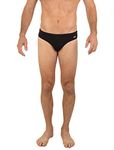 Uzzi Men's Greek Bikini Swimsuit - Black -