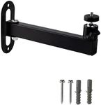 Foldable Projector Wall Mount Universal Ceiling Wall Projector Mount Stand Projectors Bracket,1/4" Screw Size (Wall Mount) (8.46in)
