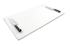 Commercial Plastic Cutting Board for Kitchens, Extra Large 30 x 18 x 0.5 Inch (NSF, FDA Approved)