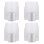 PHILIPS Decorative Wall Light/Wall Lamp | Comet Indoor Wall Lamp for Living Room & Bedroom | Bulb Base : B22 | Pack of 4 (Bulb not Included)