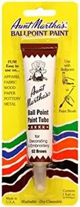 Aunt Martha's Ballpoint Paint Tubes 1 Ounce-Brown