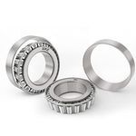 XIKE 2 Pcs 30210 Bearings 50x90x21.75mm,High Load and Durable Tapered Roller Bearings.