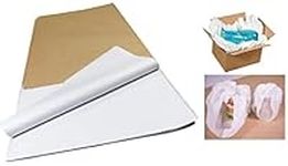 45 Sheets of White Acid Free Tissue Paper for Clothes Decorative Gift-Wrapping Sketch and Cutting Paper for Art Craft and Packing -18gsm - 450mm x 700mm