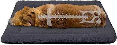 KOZI PET Faux Fur Summer Super Soft Dog & Cat Crate Bed -Fluffy Pet Bed All Season-Machine Wash & Dryer Friendly-Anti-Skid Pet Beds, Xlarge