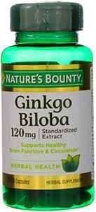 Nature's Bounty Ginkgo Biloba 120 mg 100 ea (Pack of 4)
