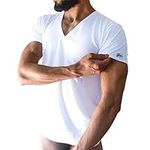 Jaklis - 3Pack - Men - Vneck - Underwear - Undershirt - White - 100% Cotton