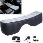 Onirii Inflatable Car Air Travel Mattress Back Seat Bed with Air Pump,51.2"×10.6"×14.6" Portable Camping Sleeping Gap Pad Air Bed for Car,SUV