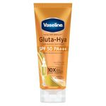 Vaseline Gluta Hya - Antioxidant SPF 50 PA+++ Sunscreen for Face & Body | Glutathione & Hyaluronic Acid infused Sunscreen 175 ML