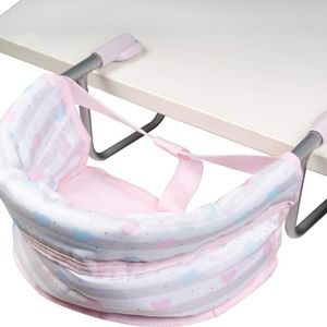 Adora Baby Doll Feeding Seat in Classic Pastel Pink, Fits Up to 20 Inch Baby Doll