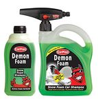 CarPlan Demon Snow Foam with Gun, 2 Litre (Pack of 1) & CarPlan Demon Foam, 1 Litre Bundle