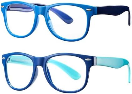 Pro Acme Blue Light Blocking Glasses for Kids - Boys & Girls Unbreakable Frame 2Pack(3-12 Years)