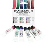 DANIEL SMITH Watercolor Set 5ml Tubes - Primatek Introductory Watercolor Set - 6 Tubes, 285610006, Blue, 0.17 Fl Oz (Pack of 6)