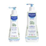 Mustela Bathtime Gift Set, Baby Skin Care Available for Normal, Dry, Sensitive, and Eczema Prone Skin