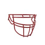 Schutt Vengeance Varsity Facemask for Vengeance Pro LTD Football Helmets, V-ROPO-DW-TRAD-NB Facemask, Scarlet, Carbon Steel