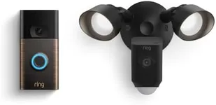 Ring Floodlight Cam Wired Plus, Bla