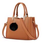 Purses for Women Leather Handbags Waterproof Top Handle Bag Small Purse Ladies Cross Body Handbag Women Anti Theft Tote Purse