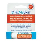 FixMySkin 1% Hydrocortisone Healing Lip Balm, Vanilla, 4.3g