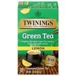 Twinings of London Lemon Green Tea, 20 Count (Pack of 6)