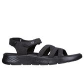 Skechers Women's GO Walk Flex Sandal, Black Textile, 6 UK