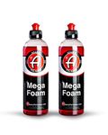 Adam’s Mega Foam 2-Pack - pH Best Car Wash Soap For Foam Cannon, Pressure Washer or Foam Gun | Concentrated Car Detailing & Cleaning Detergent Soap | Won't Strip Car Wax or Ceramic Coating…