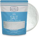 Hot Tub Spa Salt for Salt Water Systems & Chlorine Generators, Pool Salt for Hotspring, Jacuzzi, Caldera, Ace, & Freshwater, 5 Lbs/500 Gallons, Sea Salt Superstore