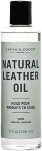 CARON & DOUCET - 100% Natural Leather Oil & Conditioner to Repair & Restore; Shoes, Boots, Couches, Car Seats, Purses, Jackets, Saddles & Tacks