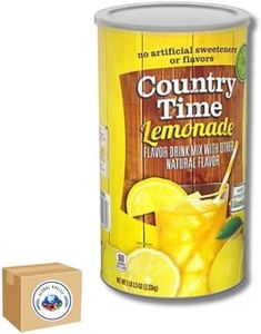 Global Basics Country Time Lemonade Powdered Drink Mix | 1 Canister, 82.5 oz | Includes Easy Scoop Measuring Cup!