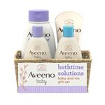 Aveeno Baby Daily Bath Time Solutions Gift Set To Prevent Dry Skin