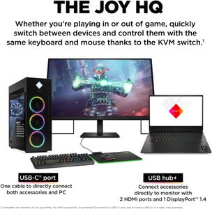 HP OMEN 27" UHD Gaming Monitor – 4K Display, 27-Inch