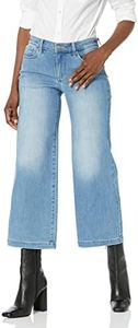 NYDJ Women's Teresa Wide Leg Ankle Jeans, Clean Brookes, 2