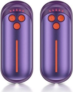 DeeKom Rechargeable Hand Warmers 2 Pack, 6000mAh Electric Hand Warmer Rechargeable, 2 in 1 Portable Hand Warmers with AI Smart Chips, Outdoor, Hunting, Camping for Family for Christmas