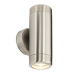 National Lighting Marine Grade Spot Lights - Outdoor Up Down Lights - Stainless Steel IP65 Rated Waterproof Wall Light Spotlights for Coastal Areas - Max 35W Halogen or GU10 LED (Not Included)