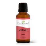 Plant Therapy Vetiver Essential Oil | 100% Pure, Undiluted, Natural Aromatherapy, Therapeutic Grade | 30 milliliter (1 ounce)