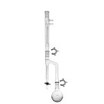 Laboy Glass Dean Stark Distillation Apparatus Kit Azeotropic Distillation Set Essential Oil Separation Organic Chemistry Lab Glassware 5pcs