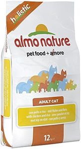 Almo Nature Holistic Cat Adult mangime Secco per Gatti Gusto Pollo e Riso kg.2