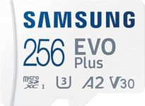 256GB Samsung Micro SD Memory Card Evo Plus for DJI Drone - Mavic, Mini, Air, Phantom Pro + Digi Wipe Cleaning Cloth