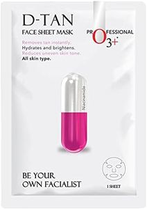 O3+ Facialist Dtan Face Sheet Mask With Niacinamide reduced dark spots, acne scars, and discoloration while giving ultimate brightening (30g)