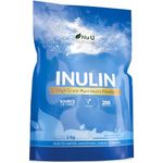 Inulin High Grade Prebiotic Soluble Fibre Powder - 1kg - Made in EU from Natural Chicory Root (Fructo Oligo Saccharide (FOC)) - in Resealable Pouch by Nu U Nutrition