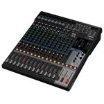 YAMAHA MG16X (8 XLR + 4 Stereo + Echo Effects Without USB) Analog Mixing Console,16-Channel Stereo Mixer With D-Pre Preamps, 24 Effect Programs, 4 Aux Sends, And 1-Knob Compressors, Black