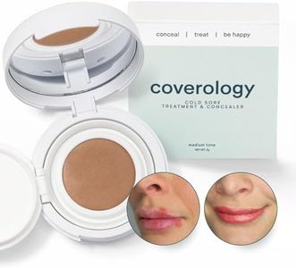 Coverology Cold Sore Treatment is a First of its Kind, Lightweight Treatment That Combines Ingredients with The Best Full Coverage Makeup to Help Disguise and Soothe Painful Cold Sores - Medium