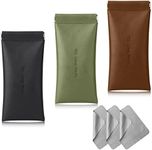 Soft Glasses Case, 3 Pack Portable 