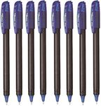 Pentel Energel Roller Gel Pen Set - Pack of 8 (Blue)