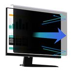 Computer Privacy Screen Protector for 27 Inches Monitor Anti Blue Light 16:9 Widescreen Filter Hanging Type Anti Scratch Easy Installation Shield for Desktop Computer