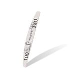 Nail File Half Moon Flamingos 100/180 180/240 ABA Group (100/180, 25pcs)