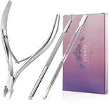 Cuticle Trimmer with Cuticle Pusher